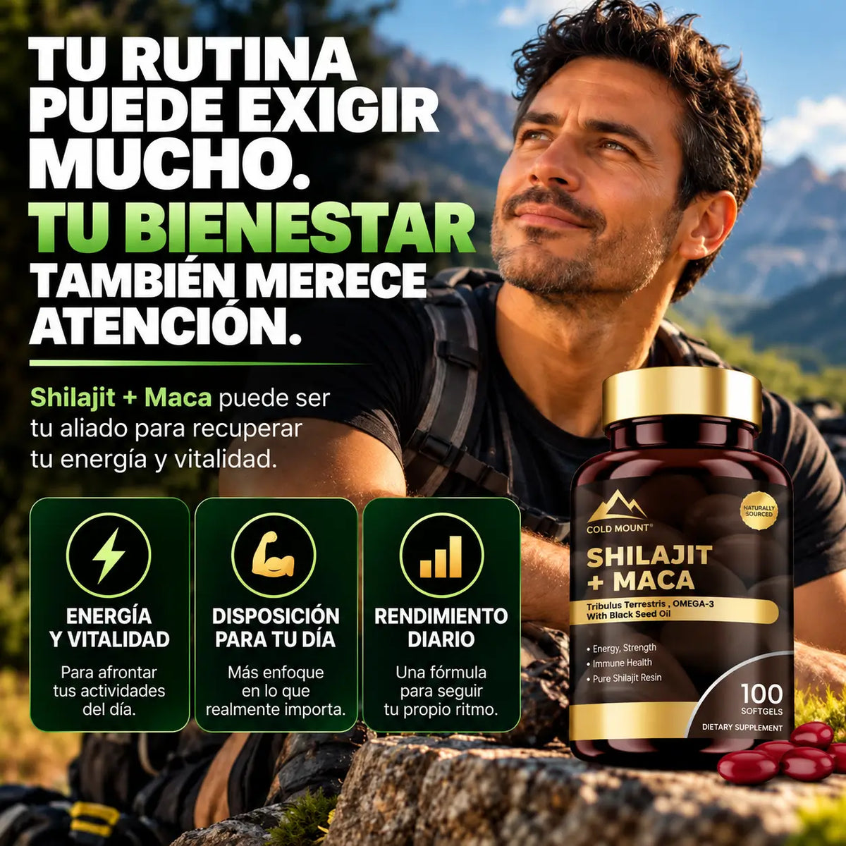 Shilajit Ultra + Maca