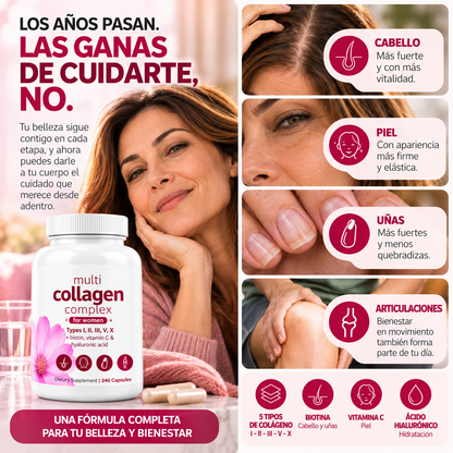 Multi Collagen Complex For Women | Belleza Y Bienestar Desde Adentro