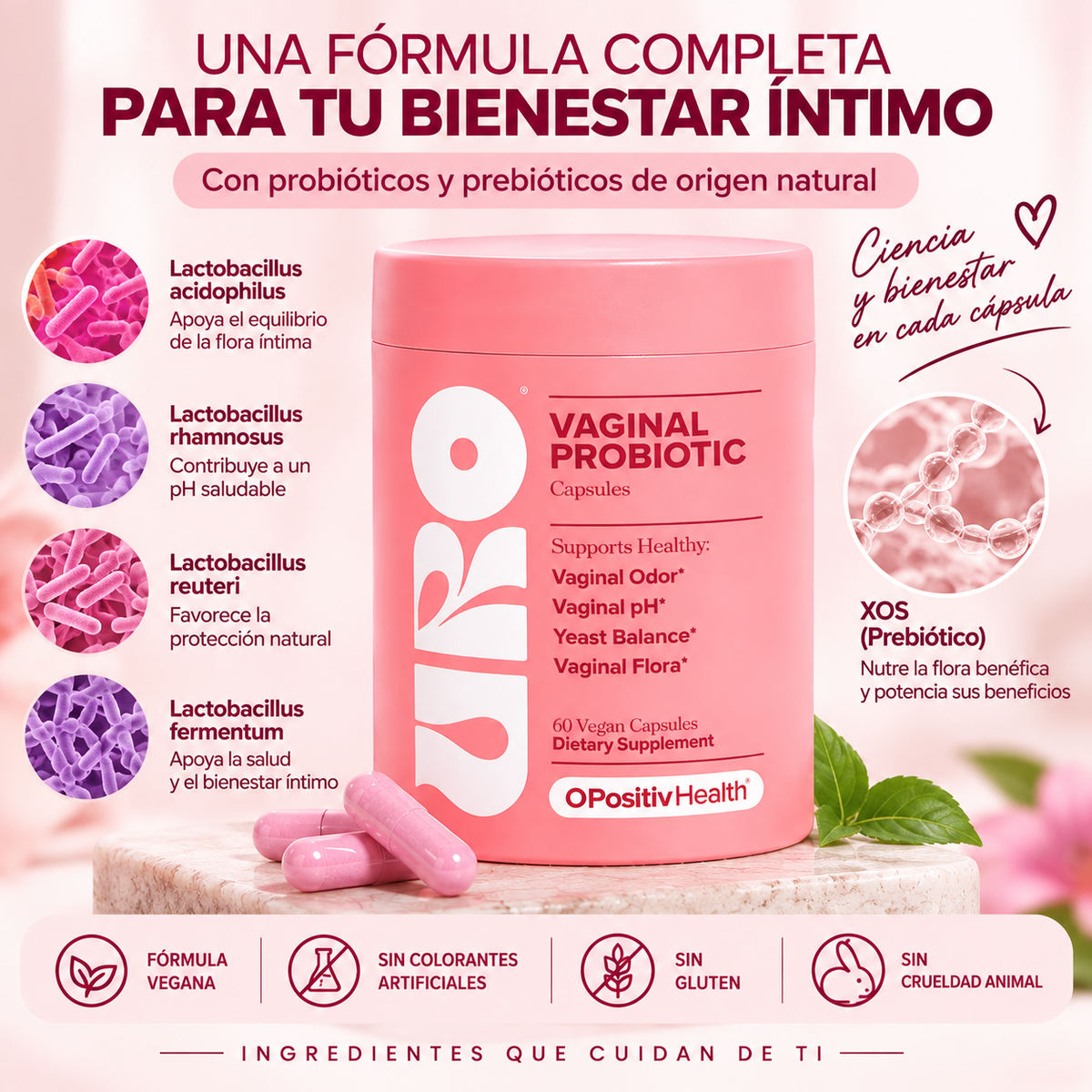 Probioticos Vaginales Femenino Uro