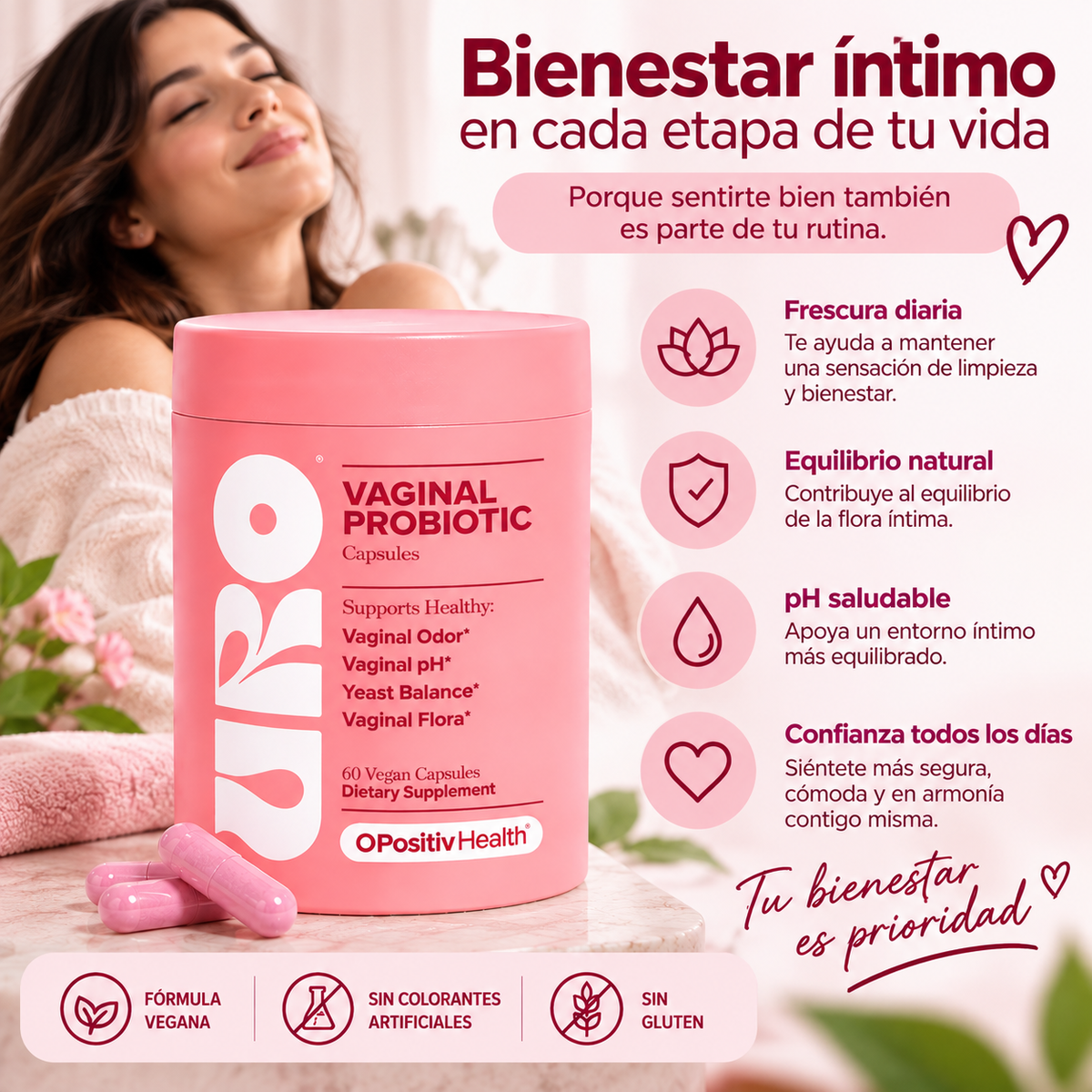 Probioticos Vaginales Femenino Uro