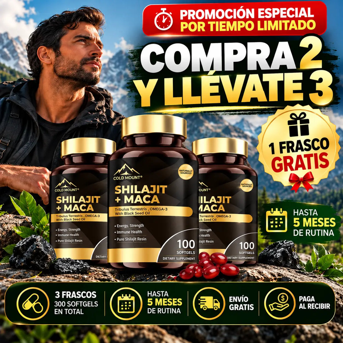 Shilajit Ultra + Maca