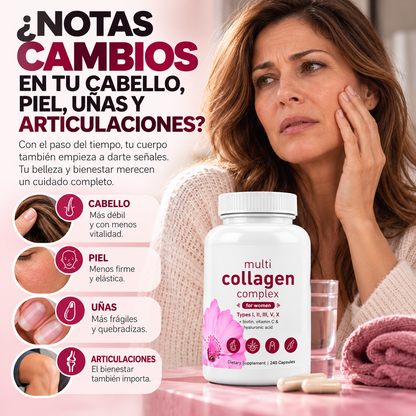 Multi Collagen Complex For Women | Belleza Y Bienestar Desde Adentro