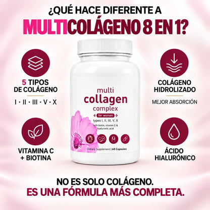 Multi Collagen Complex For Women | Belleza Y Bienestar Desde Adentro